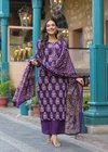 K 1176 By Naisha Cotton Printed Kurti With Bottom Dupatta 